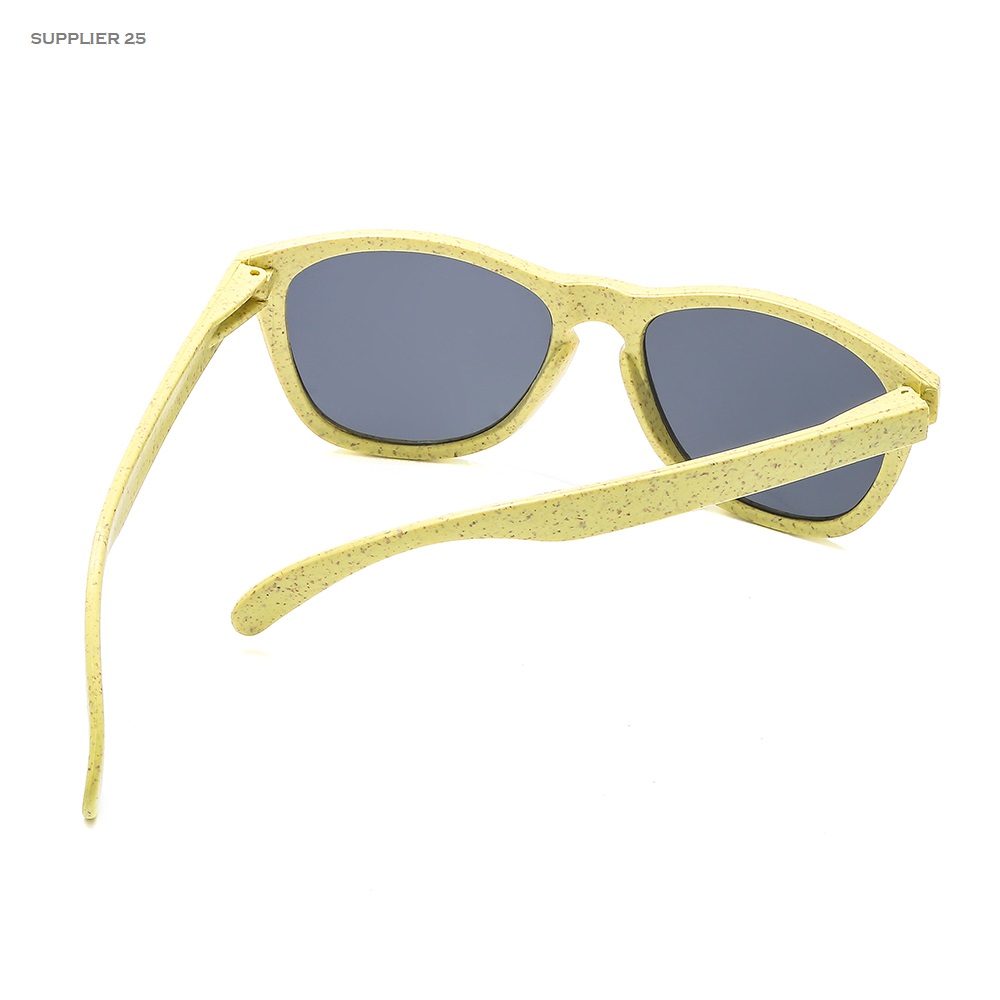 custom sunglasses eco friendly wheat straw for logo folded